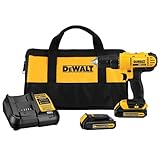 DeWalt 20V Max Cordless Drill Driver Set w/ Battery & Charger